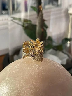 Cheap Bague Ajustable Blanc Tess Femmes Bague