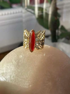 Online Bague Ajustable Terracotta Tess Femmes Bague