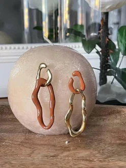 Flash Sale Boucles D'Oreille Marron Doris Femmes Boucles D'Oreille & Earcuff