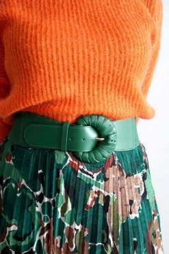 Cheap Ceinture Elastique Vert Odessa Femmes Ceinture