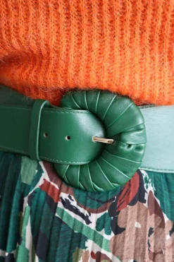 Cheap Ceinture Elastique Vert Odessa Femmes Ceinture