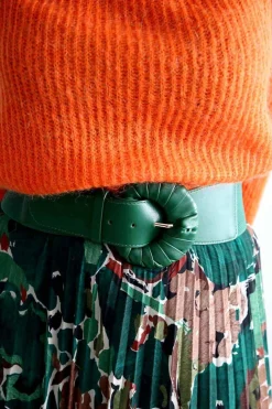 Cheap Ceinture Elastique Vert Odessa Femmes Ceinture