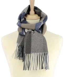 Outlet Echarpe Bleu Navid Homme Echarpe