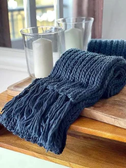 Hot Echarpe Bleu Rowan Femmes Echarpe & Tour De Cou