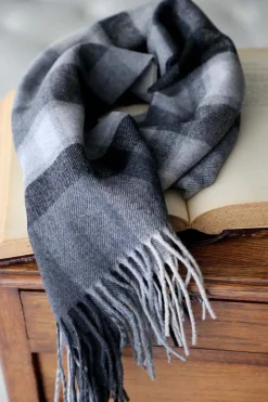 Flash Sale Echarpe Gris Navid Homme Echarpe