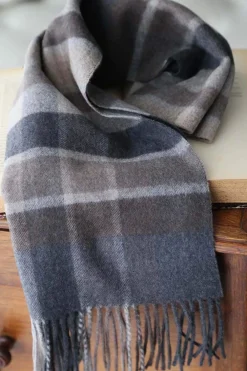 Clearance Echarpe Marron Taupe Navid Homme Echarpe