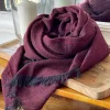 Sale Echarpe Rouge Bordeaux Fiona Femmes Echarpe & Tour De Cou
