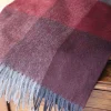 New Echarpe Rouge Bordeaux Tonyo Homme Echarpe