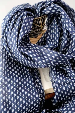 Outlet Foulard Bleu Faris Homme Foulard & Chèche Homme