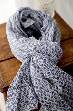 New Foulard Homme Bleu Sawyer Homme Foulard & Chèche Homme