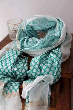 Store Foulard Homme Bleu Turquoise Bradley Homme Foulard & Chèche Homme