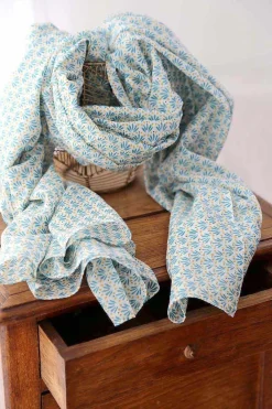 Store Foulard Homme Bleu Turquoise Brooklyn Homme Foulard & Chèche Homme
