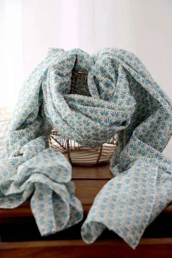 Store Foulard Homme Bleu Turquoise Brooklyn Homme Foulard & Chèche Homme