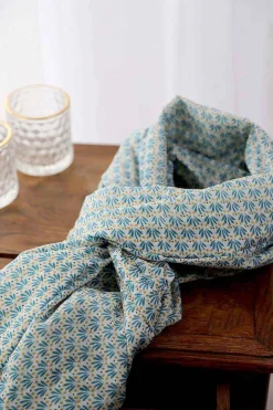 Store Foulard Homme Bleu Turquoise Brooklyn Homme Foulard & Chèche Homme