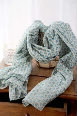 Store Foulard Homme Bleu Turquoise Brooklyn Homme Foulard & Chèche Homme
