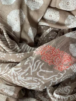 Outlet Foulard Homme Ecru Miguel Homme Foulard & Chèche Homme