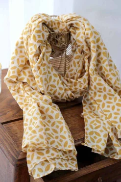 Cheap Foulard Homme Jaune Austin Homme Foulard & Chèche Homme