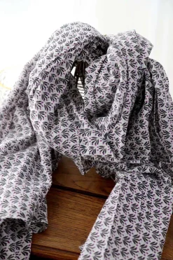 Sale Foulard Homme Violet / Noir Brooklyn Homme Foulard & Chèche Homme