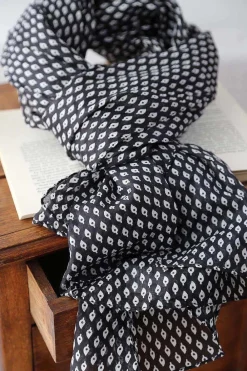 Flash Sale Foulard Noir Faris Homme Foulard & Chèche Homme