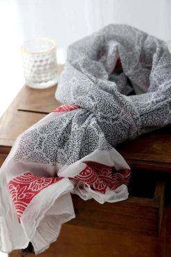 Clearance Foulard Rouge Eliott Homme Foulard & Chèche Homme