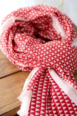 Outlet Foulard Rouge Kenta Homme Foulard & Chèche Homme