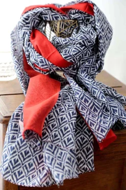 Fashion Foulard Rouge Timothy Homme Foulard & Chèche Homme