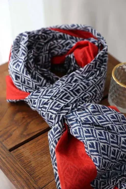 Fashion Foulard Rouge Timothy Homme Foulard & Chèche Homme