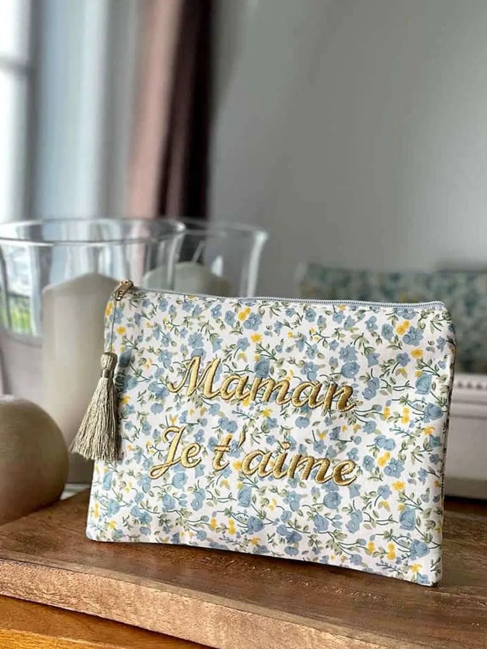 Clearance Pochette A Message Bleu Taje Femmes Pochette & Trousse