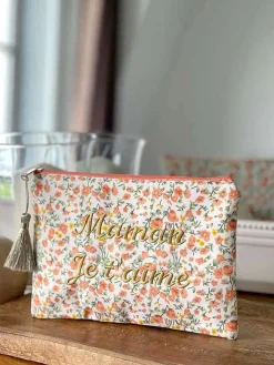 Best Pochette A Message Orange Taje Femmes Pochette & Trousse