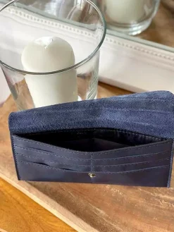 Shop Porte-Cartes Bleu Marine Molly Femmes Porte-Cartes