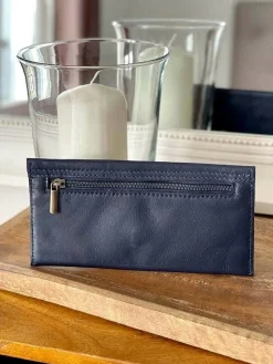 Shop Porte-Cartes Bleu Marine Molly Femmes Porte-Cartes