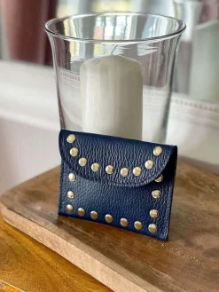 Cheap Porte-Cartes Bleu Marine Storm Femmes Porte-Cartes