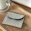 Fashion Porte-Cartes Gris Argent Dexie Femmes Porte-Cartes