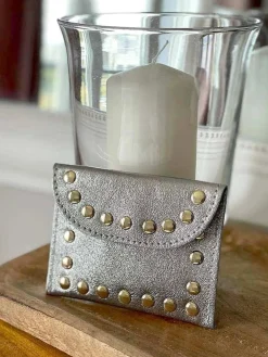Fashion Porte-Cartes Gris Argent Dexie Femmes Porte-Cartes
