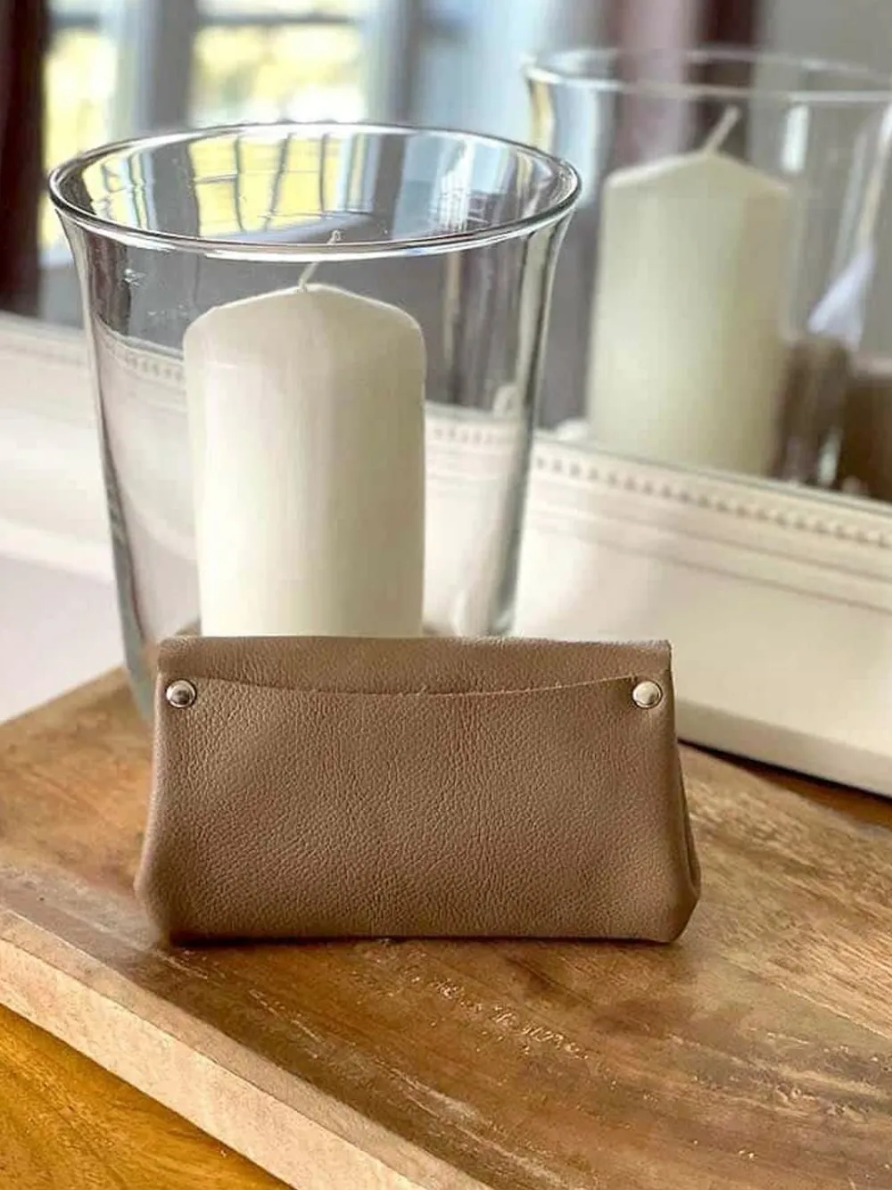 Fashion Porte-Cartes Marron Taupe Avery Femmes Porte-Cartes