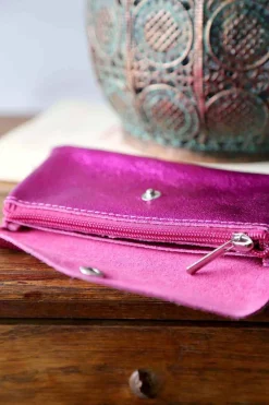 Best Sale Porte-Cartes Rose Fushias Lorna Femmes Porte-Cartes