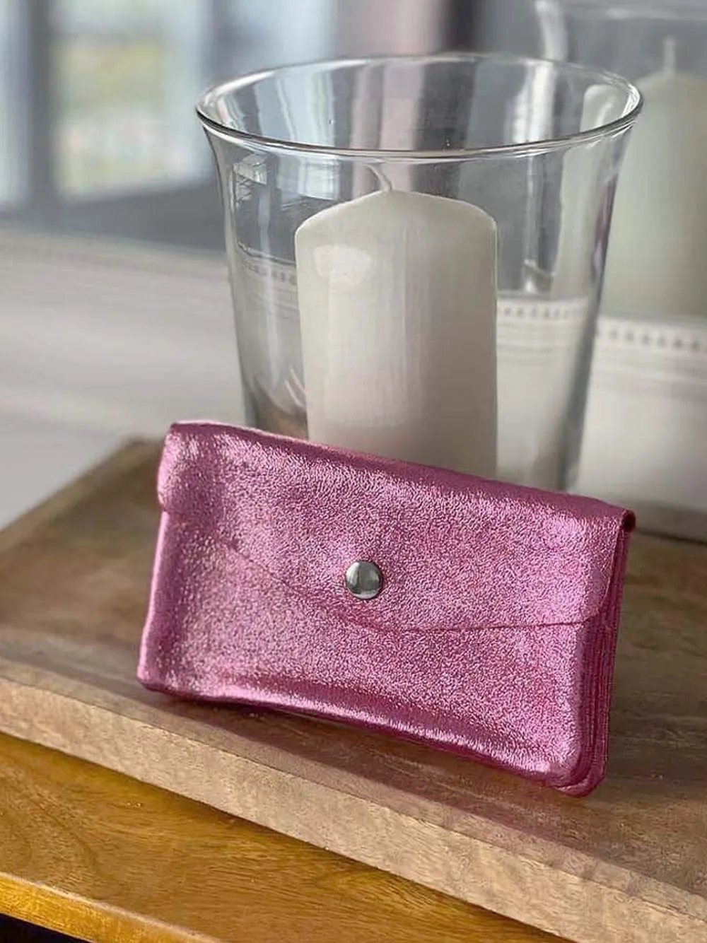 Clearance Porte-Cartes Rose Lorna Femmes Porte-Cartes