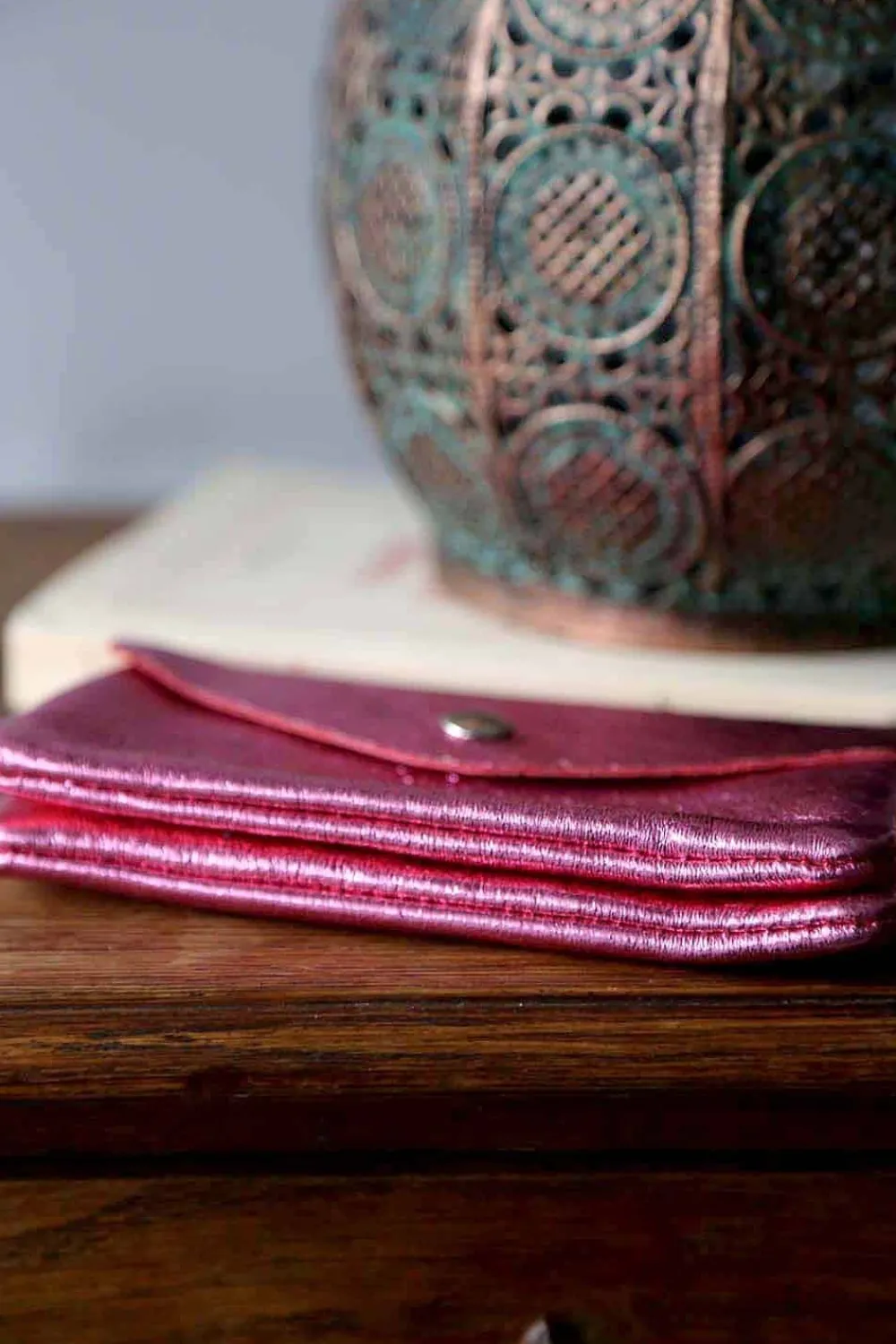 Clearance Porte-Cartes Rose Lorna Femmes Porte-Cartes