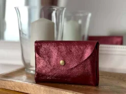Outlet Porte-Cartes Rouge Efyra Femmes Porte-Cartes