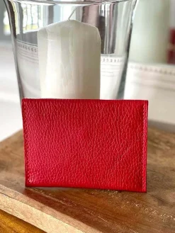 New Porte-Cartes Rouge Storm Femmes Porte-Cartes