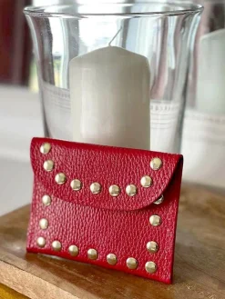 New Porte-Cartes Rouge Storm Femmes Porte-Cartes