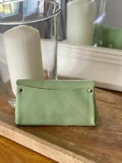 Discount Porte-Cartes Vert Amande Avery Femmes Porte-Cartes