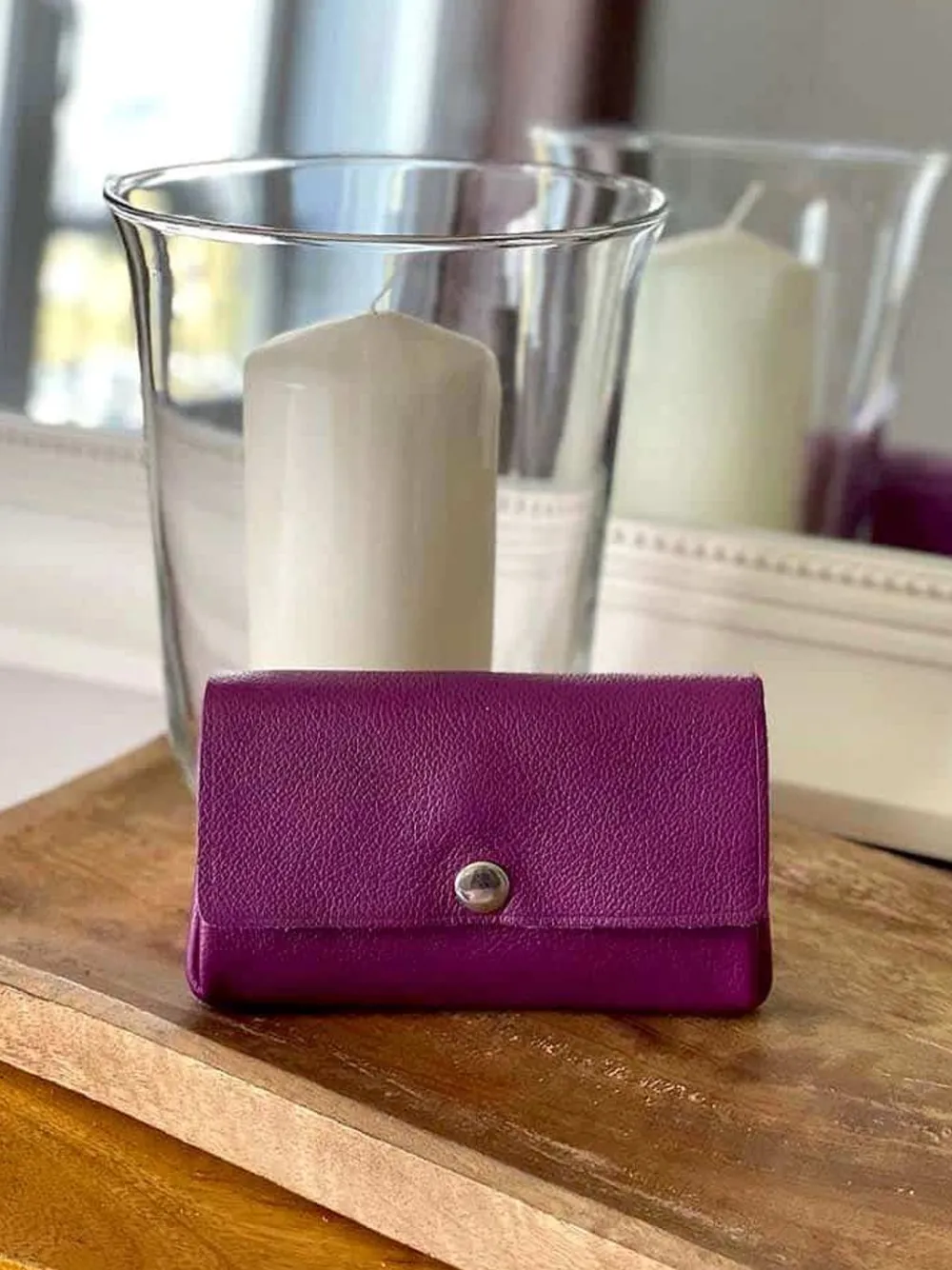 Store Porte-Cartes Violet Avery Femmes Porte-Cartes
