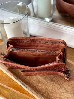 Cheap Portefeuille Compagnon Marron Camel Hector Femmes Portefeuille & Compagnon
