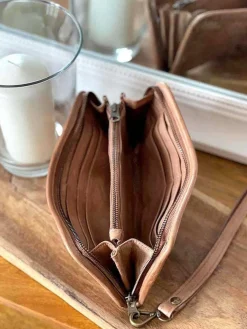 Discount Portefeuille Compagnon Marron Taupe Hector Femmes Portefeuille & Compagnon