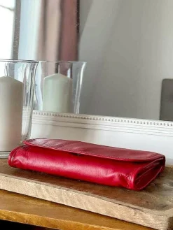 New Portefeuille Compagnon Rouge Maelle Femmes Portefeuille & Compagnon