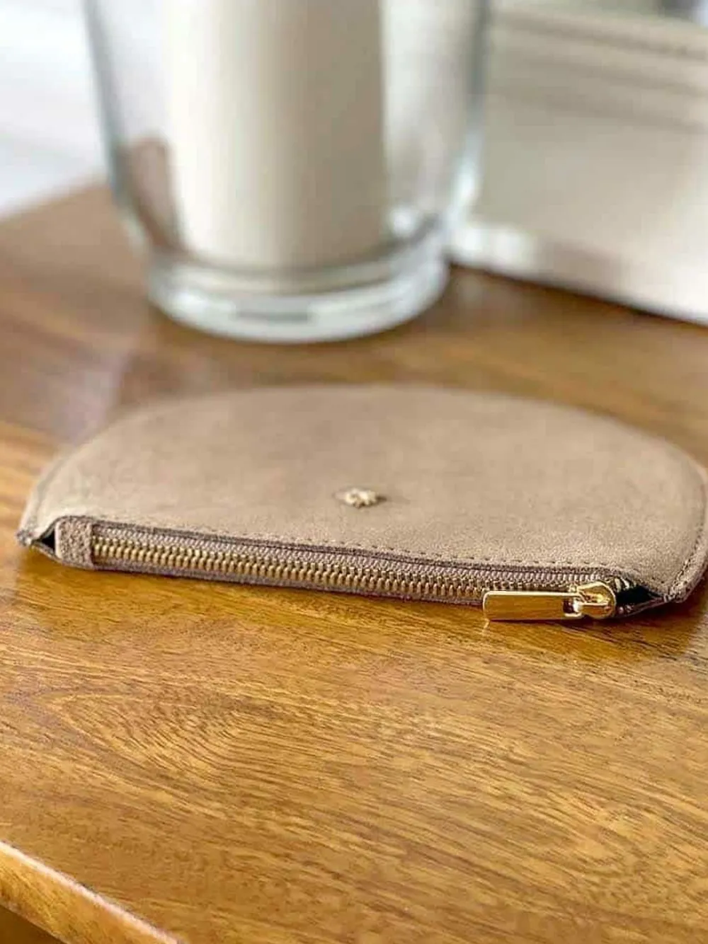 Cheap Porte-Monnaie Beige Irise Drita Femmes Porte-Monnaie