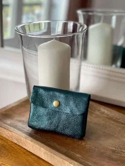 Cheap Porte-Monnaie Bleu Anissa Femmes Porte-Monnaie