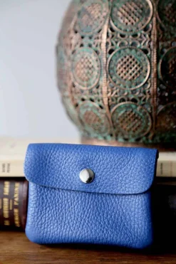 New Porte-Monnaie Bleu Chayna Femmes Porte-Monnaie