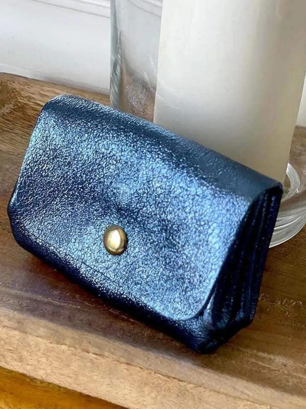 Fashion Porte-Monnaie Bleu Greta Femmes Porte-Monnaie